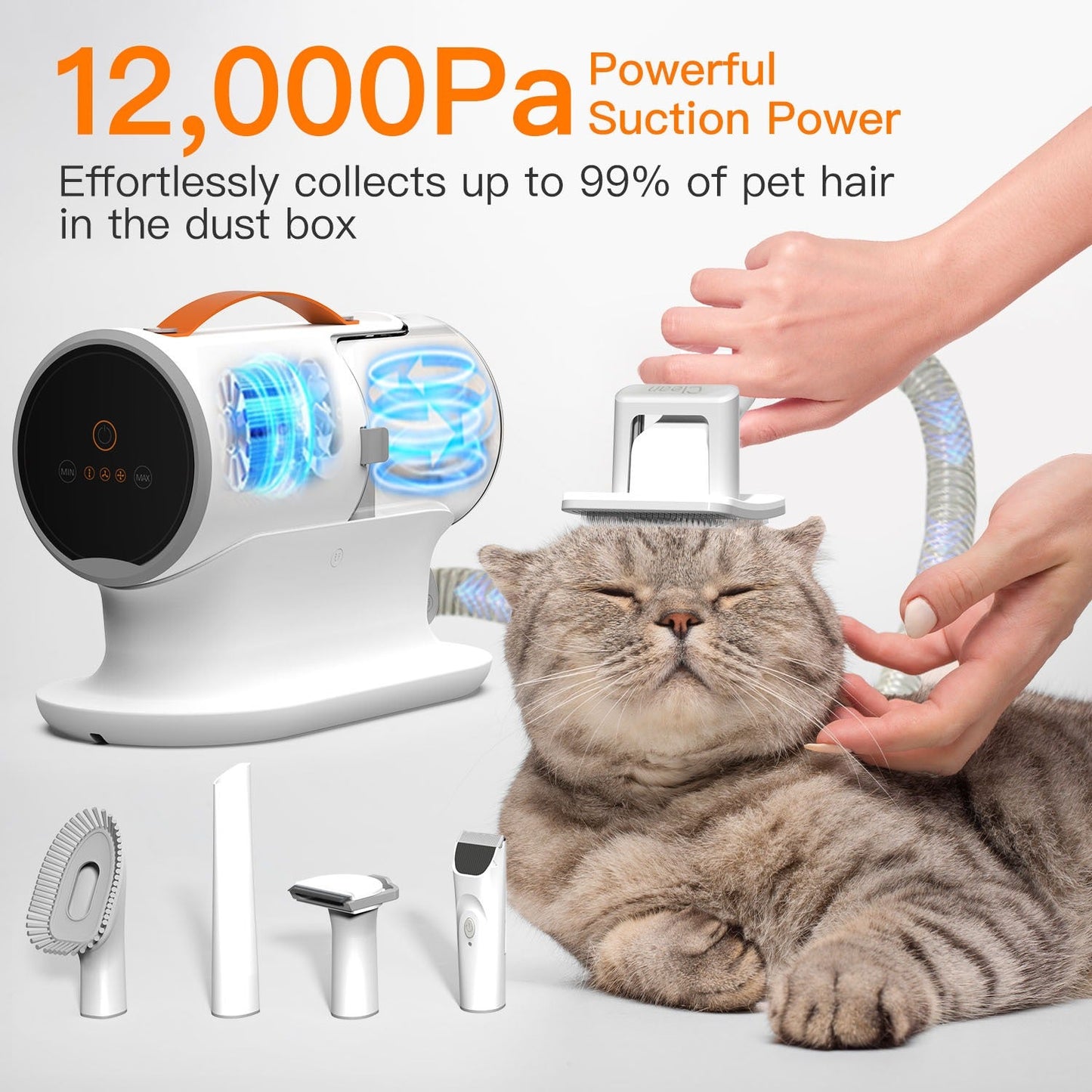 Pet Grooming & Deshedding Set